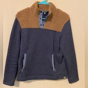 Callitrix Fleece Pullover, Size Small, Rainstorm